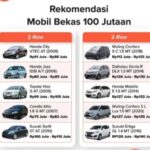 Daftar Mobil Murah Second Harga 30 Juta Sampai 100 Jutaan