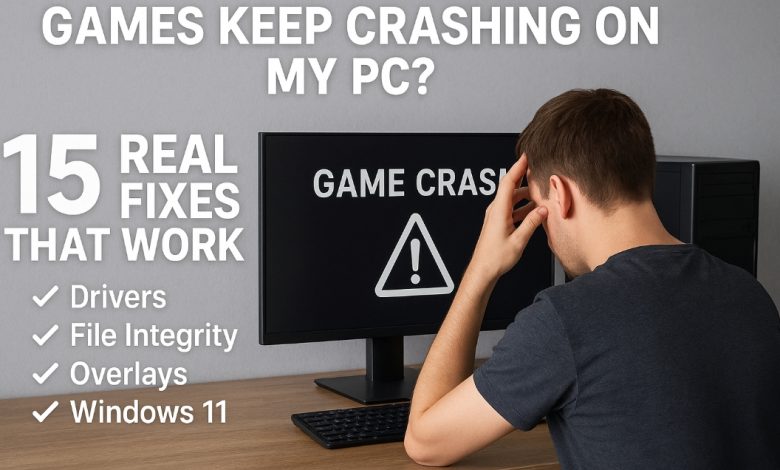 Games Keep Crashing on My PC